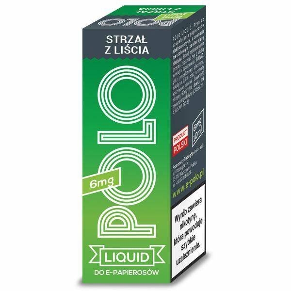 E-liquid POLO - Strzał z liścia 6mg (10ml)