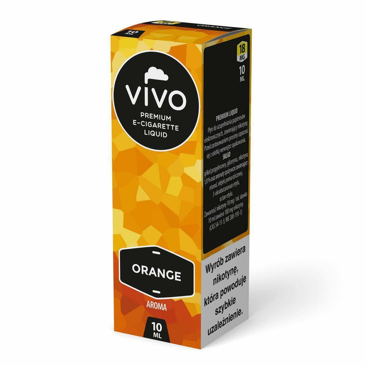 E-liquid VIVO - Orange Aroma 18mg (10ml)