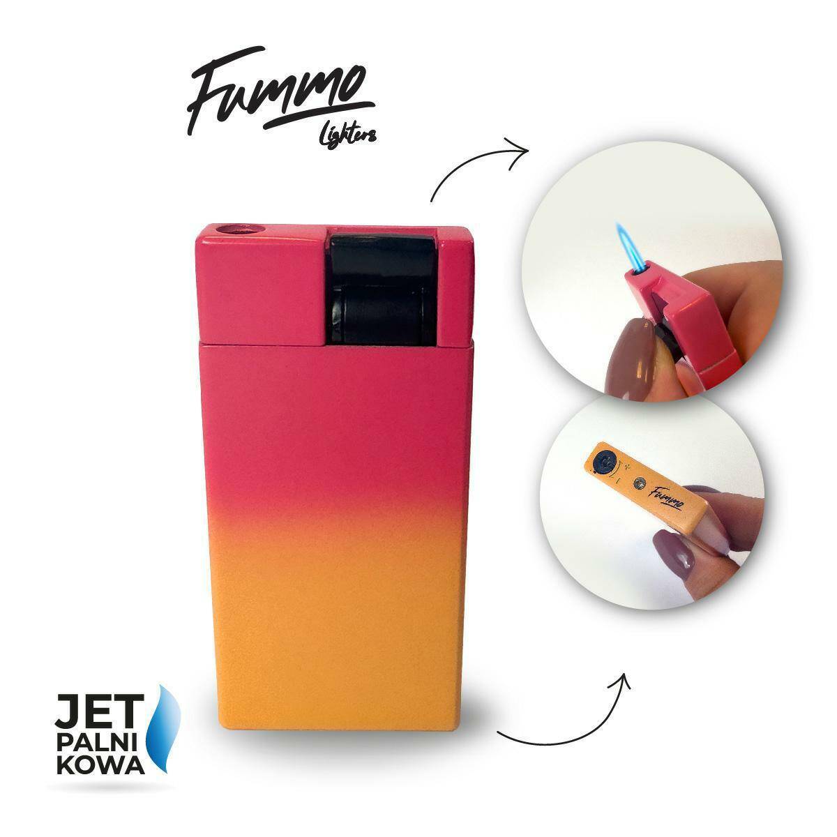 Lighter Fummo Morwell (Jet/Orange)