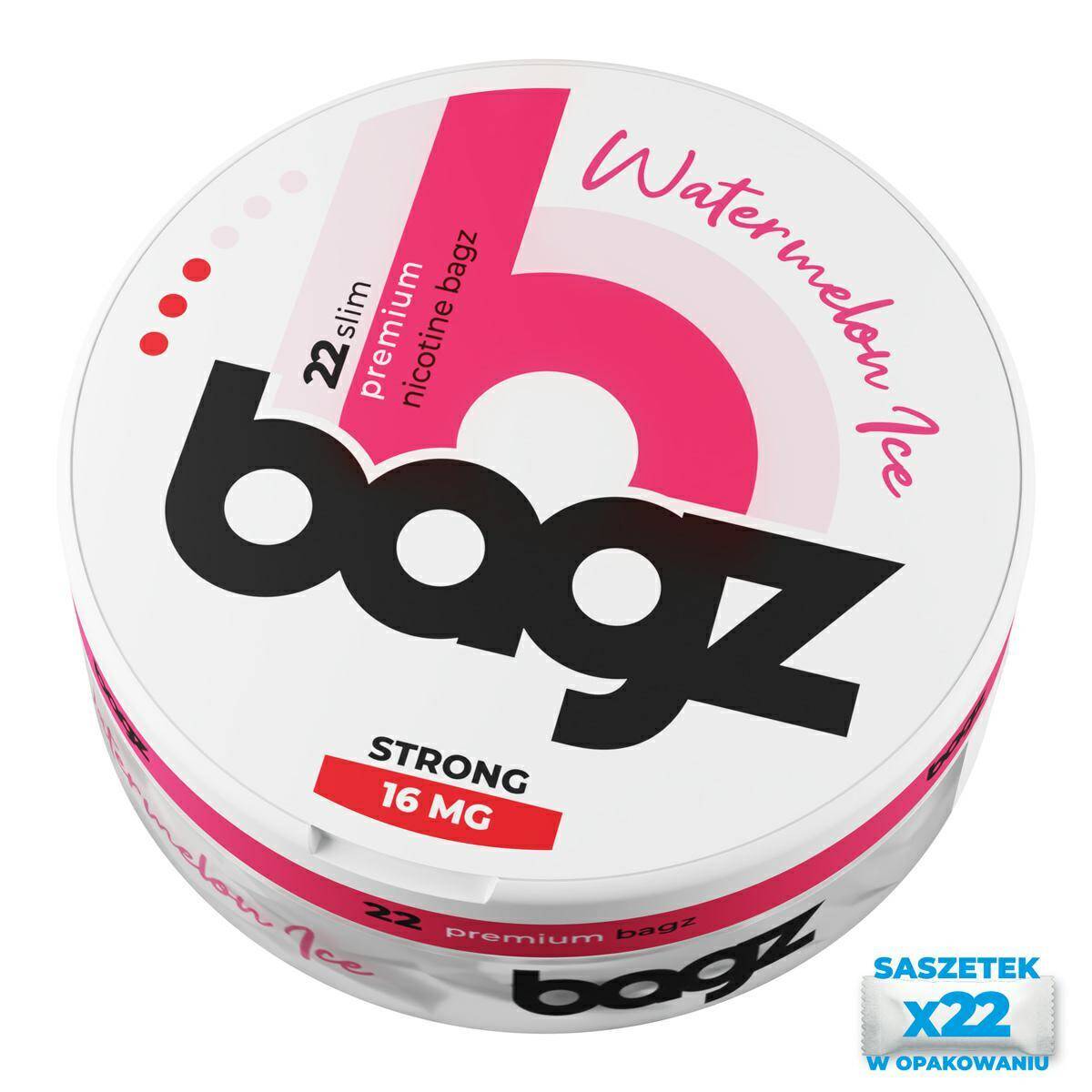 Saszetki nikotynowe BAGZ Watermelon Ice 16mg/g