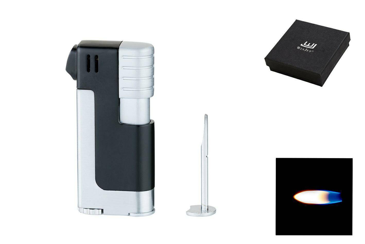Lighter Winjet Spiez Pipe Piezo Black