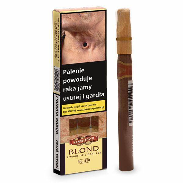 Cigarillos Handelsgold WoodTip Blond /3
