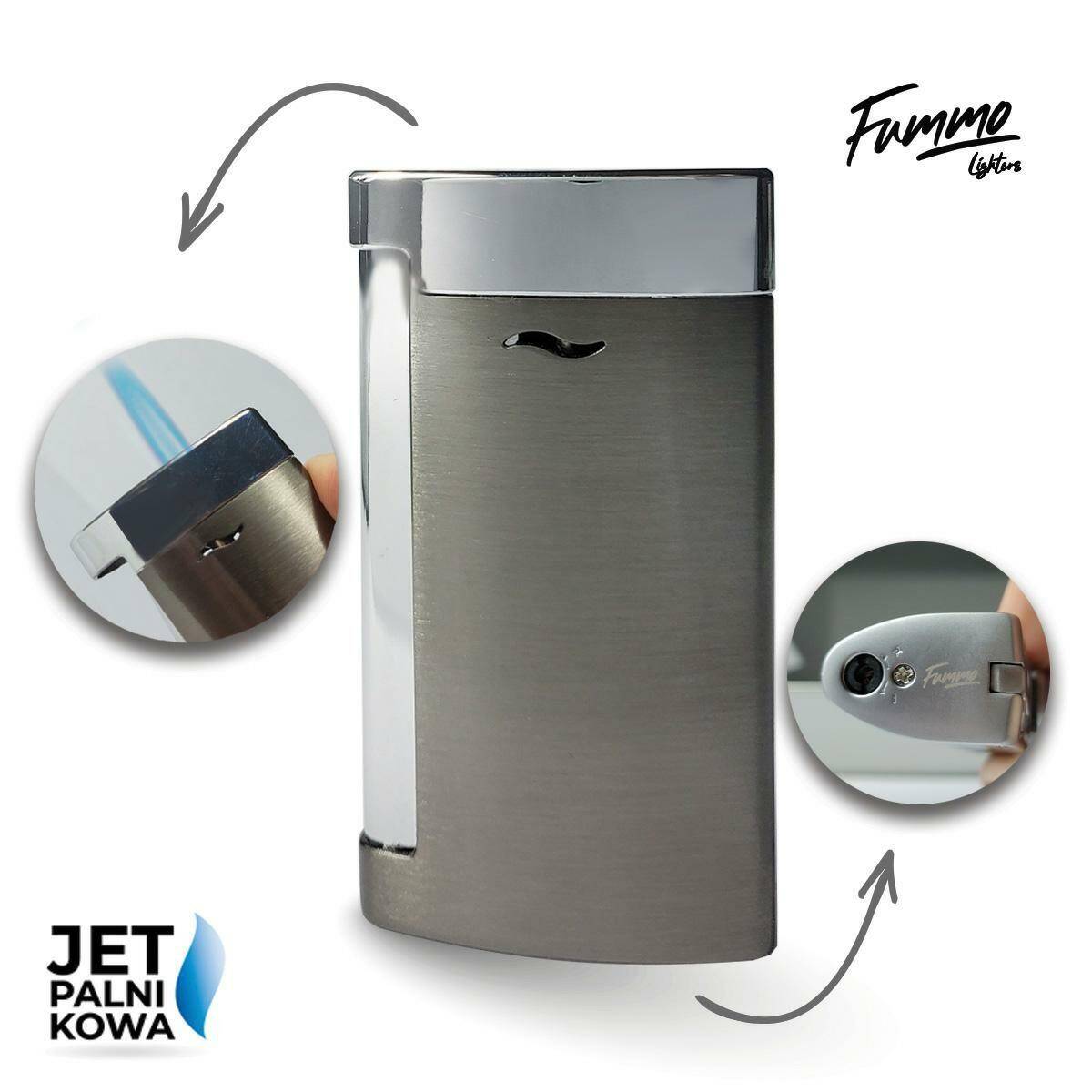 Lighter - Fummo Foster (Jet/Grey)