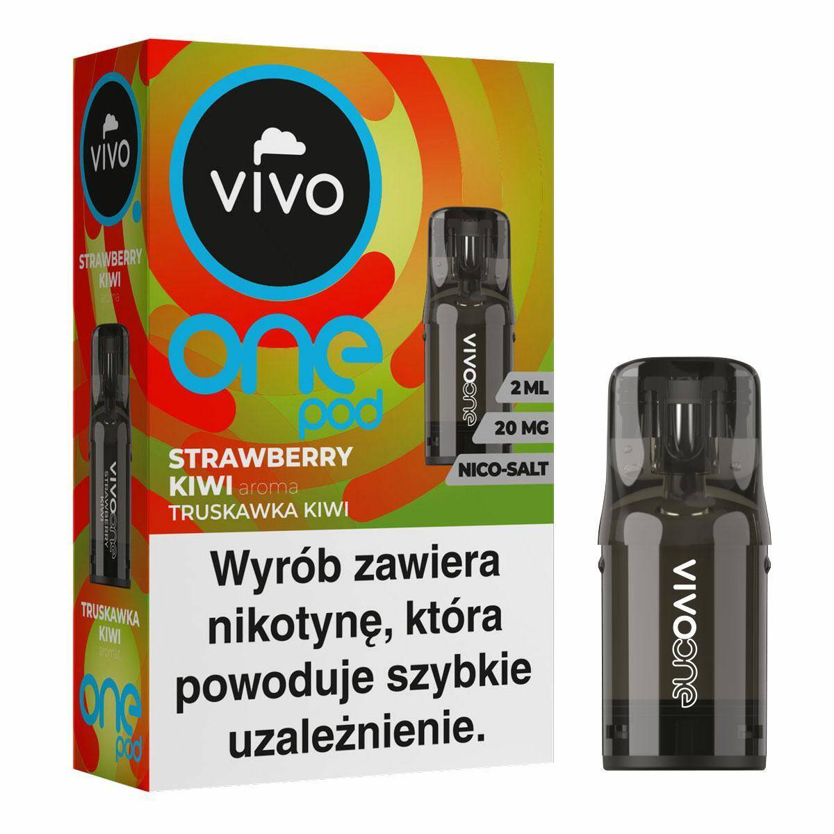 B25-VIVO ONE POD - Strawberry Kiwi 20mg (2ml)