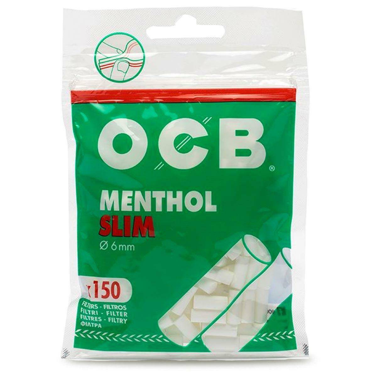 Filters OCB fi6 Slim Menthol a`150
