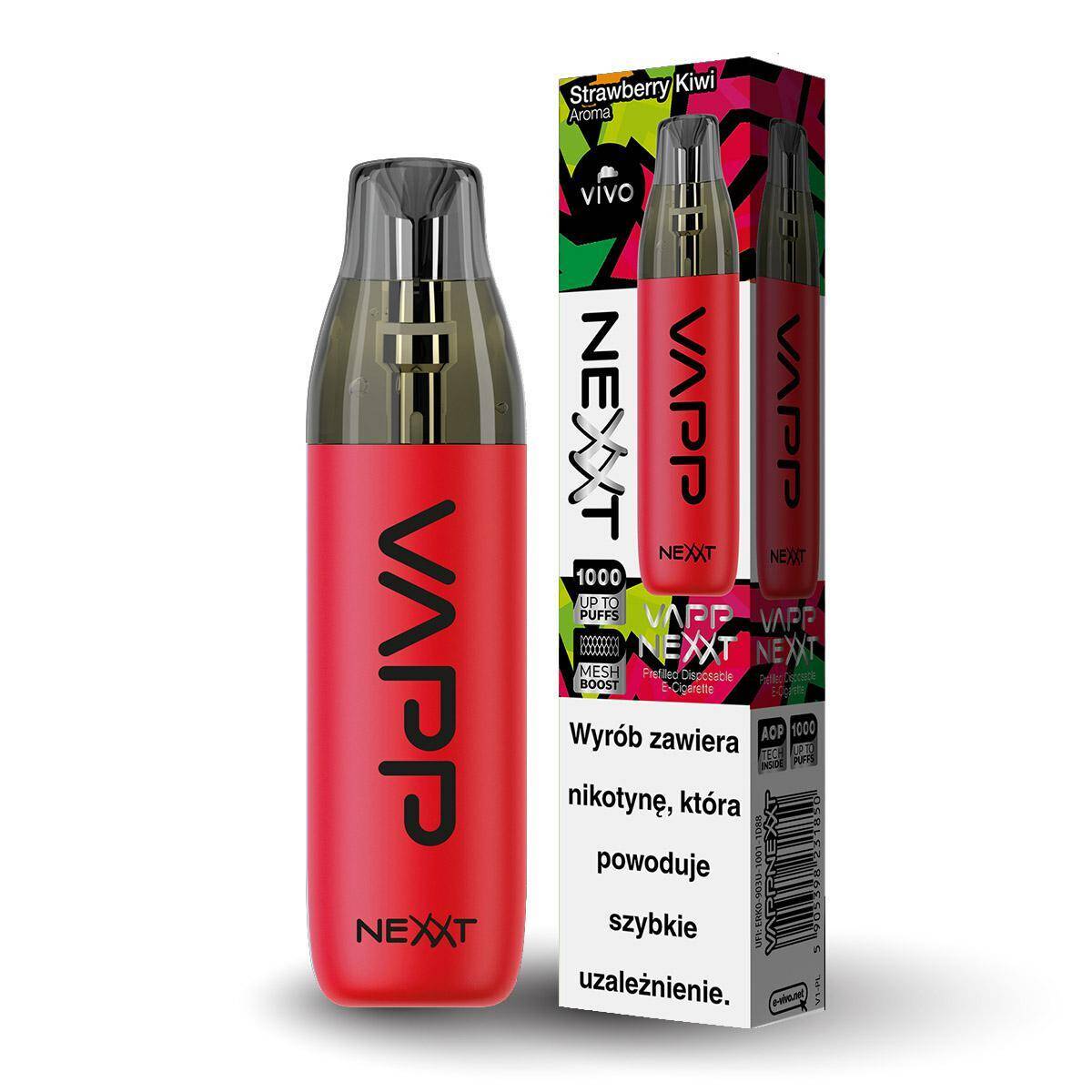 B25-E-papieros VIVO Nexxt - Strawberry Kiwi 20mg