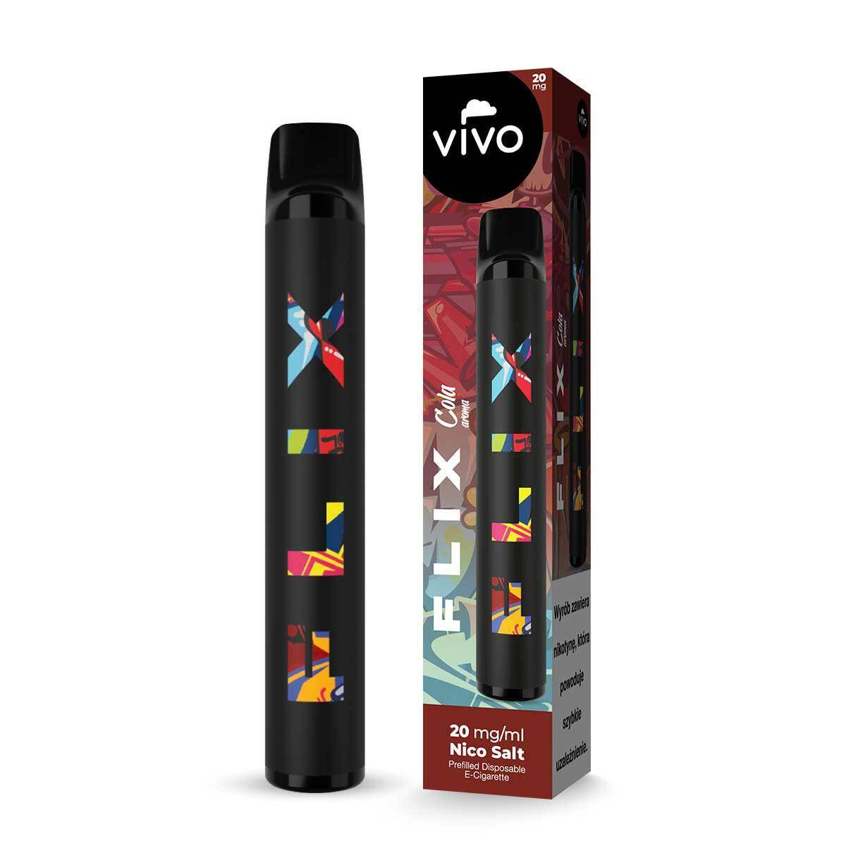 Disposable e-cigarette VIVO FLIX 700 - Cola 20mg
