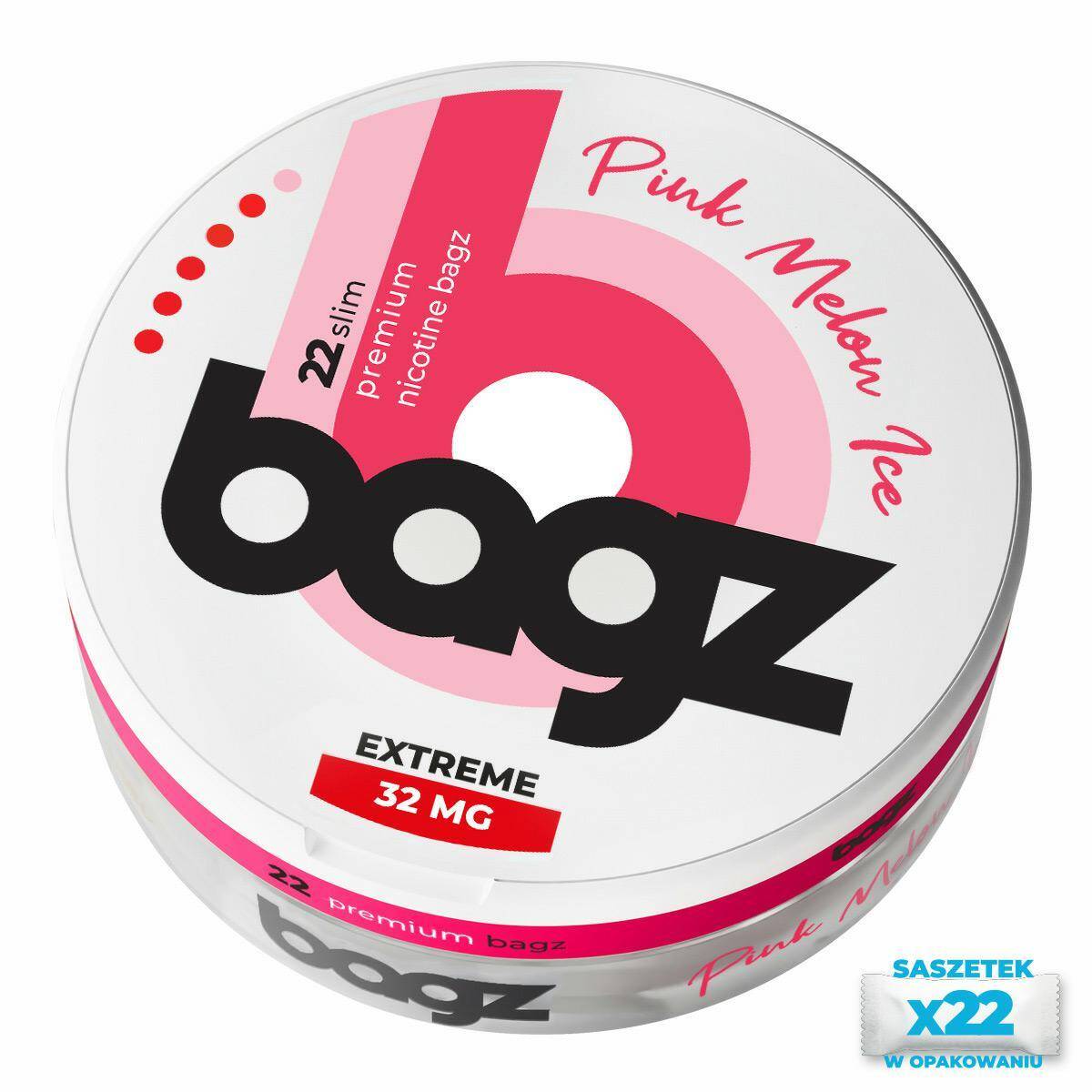 Saszetki nikotynowe BAGZ Watermelon Ice 32mg/g