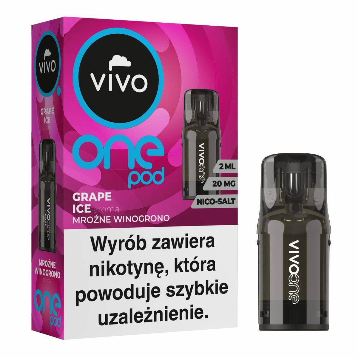 B25-VIVO ONE POD - Grape Ice 20mg (2ml)