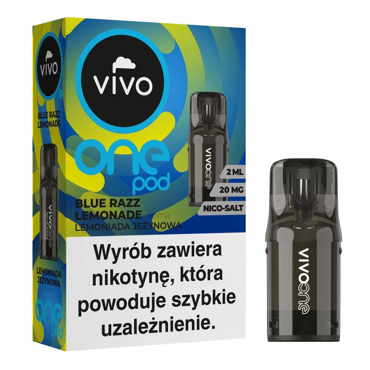 VIVO ONE POD - Blue Razz Lemonade 20mg (2ml)