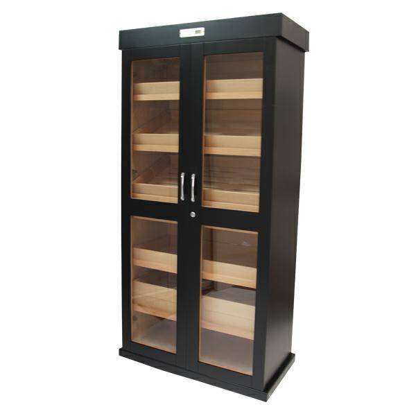Humidor - Black Cigar Cabinet (max)