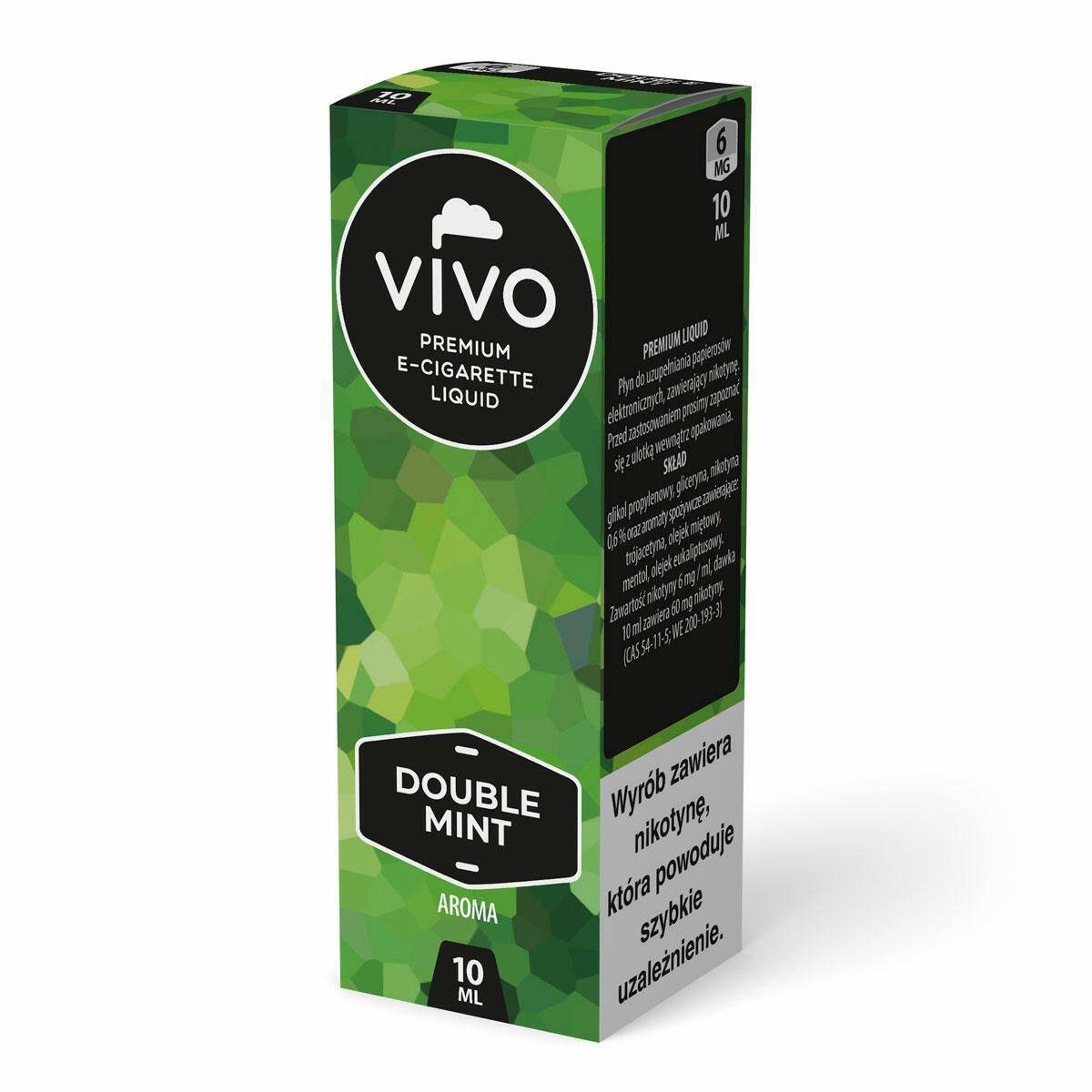 E-liquid VIVO - Double Mint Aroma 6mg (10ml)