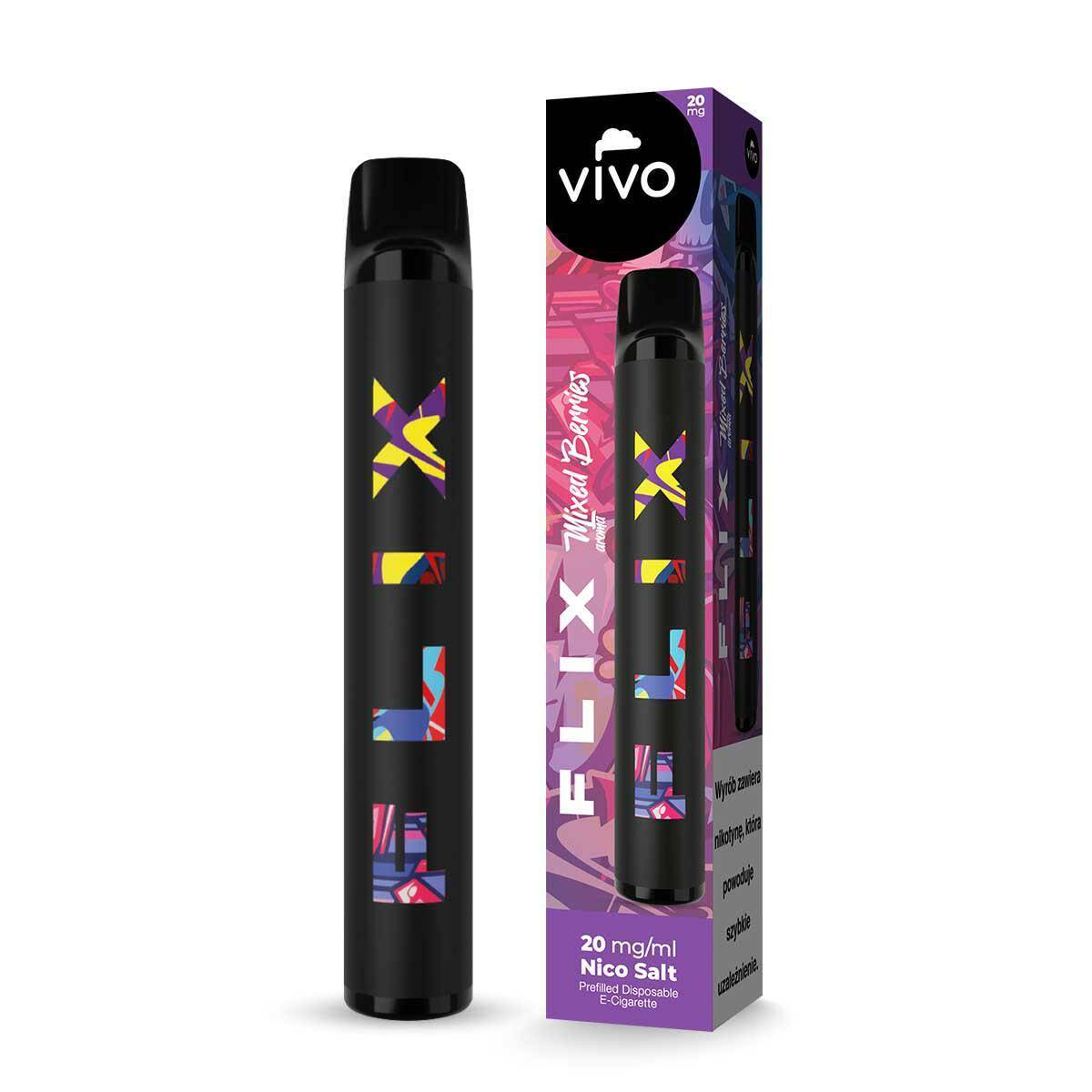 E-papieros VIVO FLIX 700 - Mixed Berries 20mg