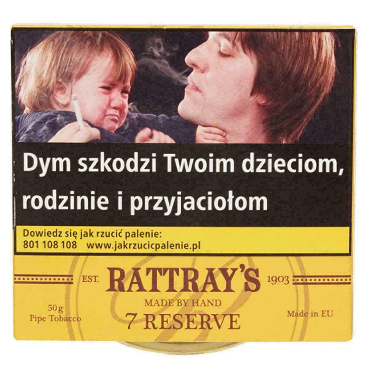 Tytoń Rattray 7 Reserve 50g (75,90)