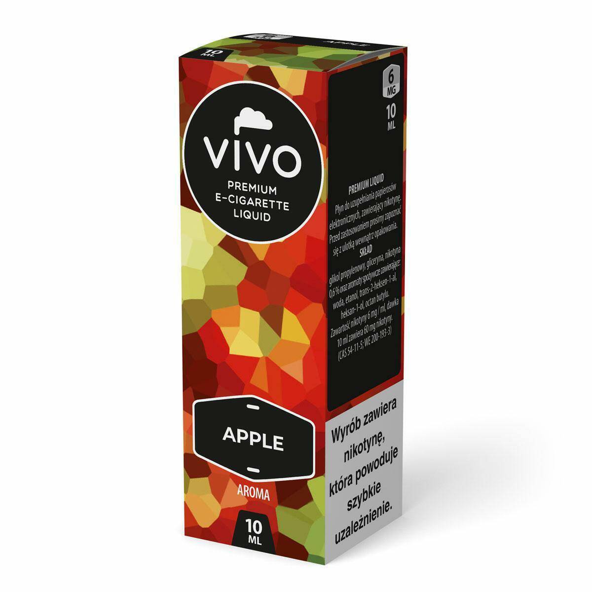 E-liquid VIVO - Apple Aroma 12mg (10ml)