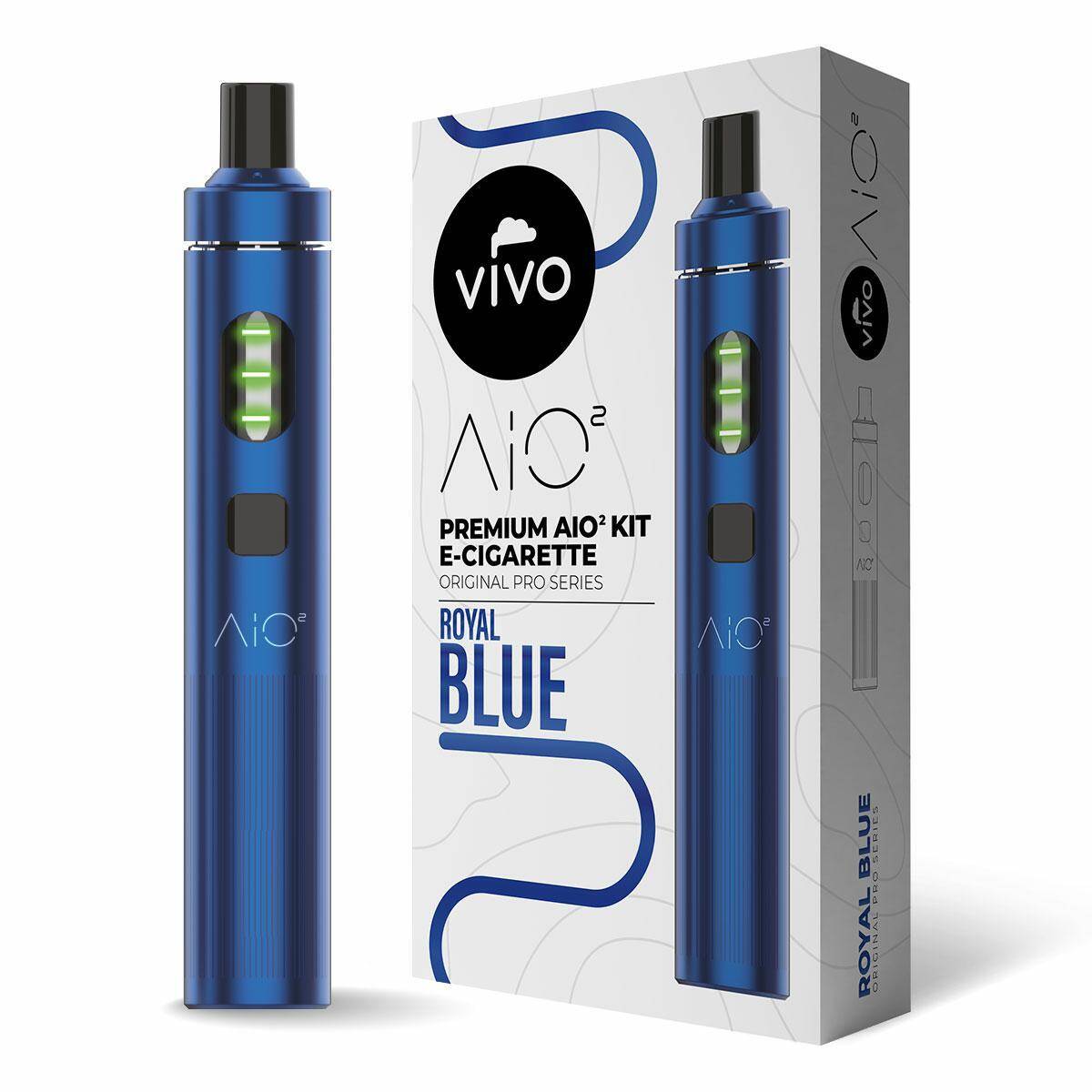 Disposable e-cigarette VIVO AIO2 - ALL IN ONE(Blue)