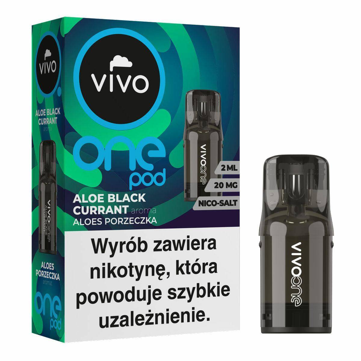 VIVO ONE POD - Aloe Blackcurrant 20mg (2ml)
