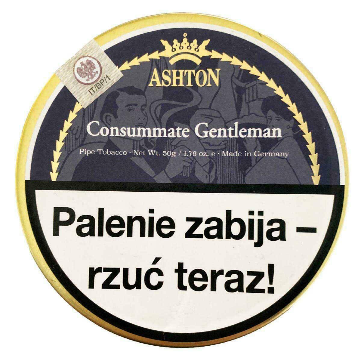 Tytoń Ashton Consumate Gentleman 50g (75,90)