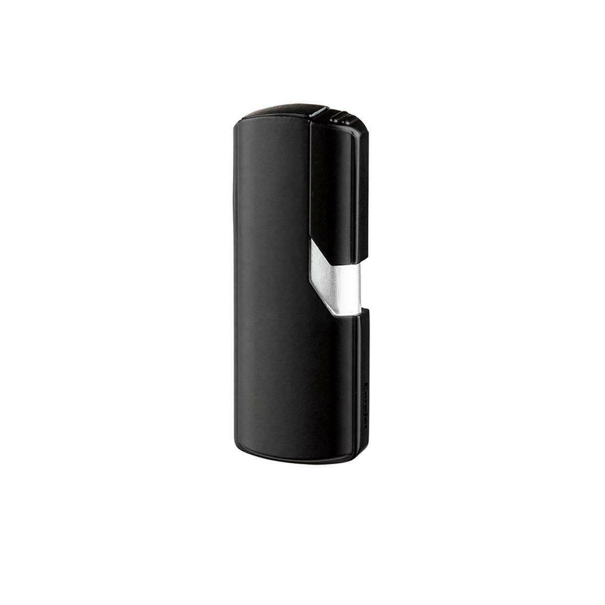 Lighter Eurojet Black matt/silver