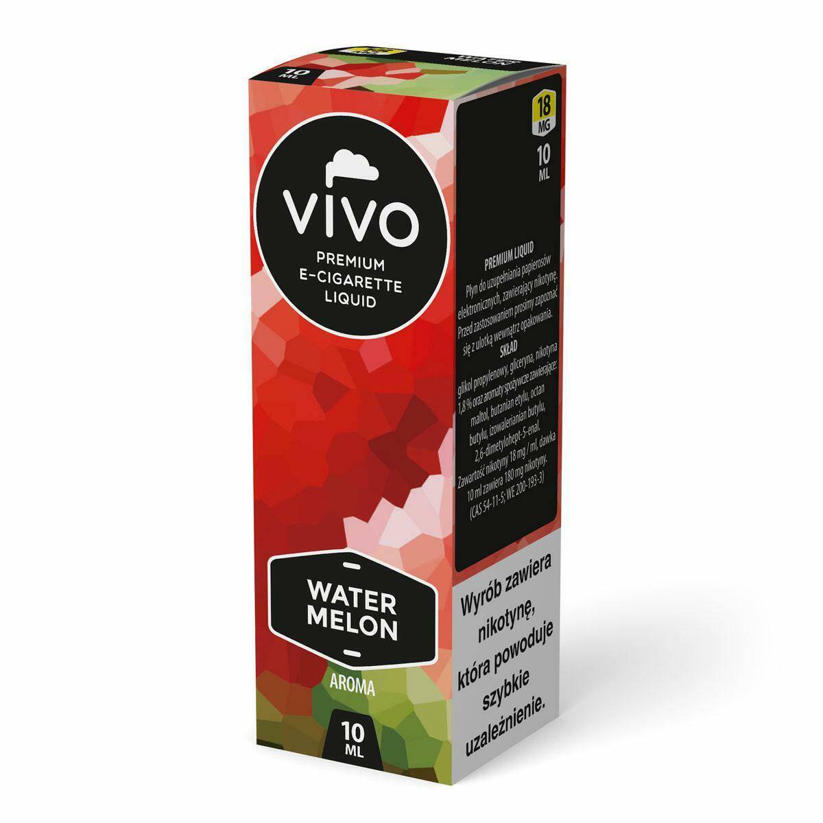 B25-E-liquid VIVO - Watermelon Ar. 18mg