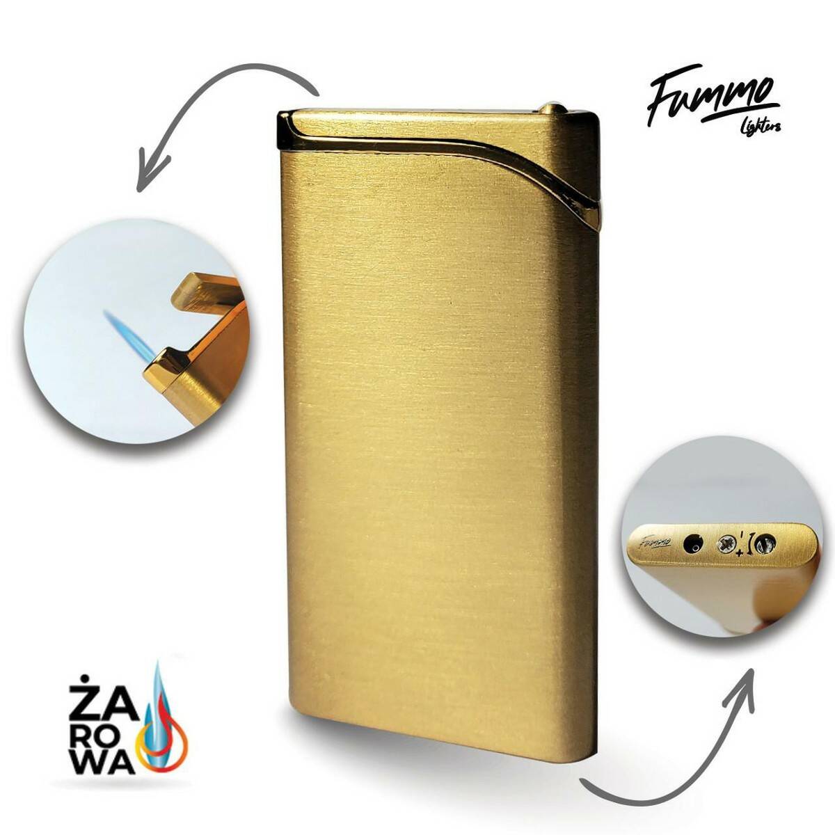 Lighter - Fummo Toora (Turbo/Gold)