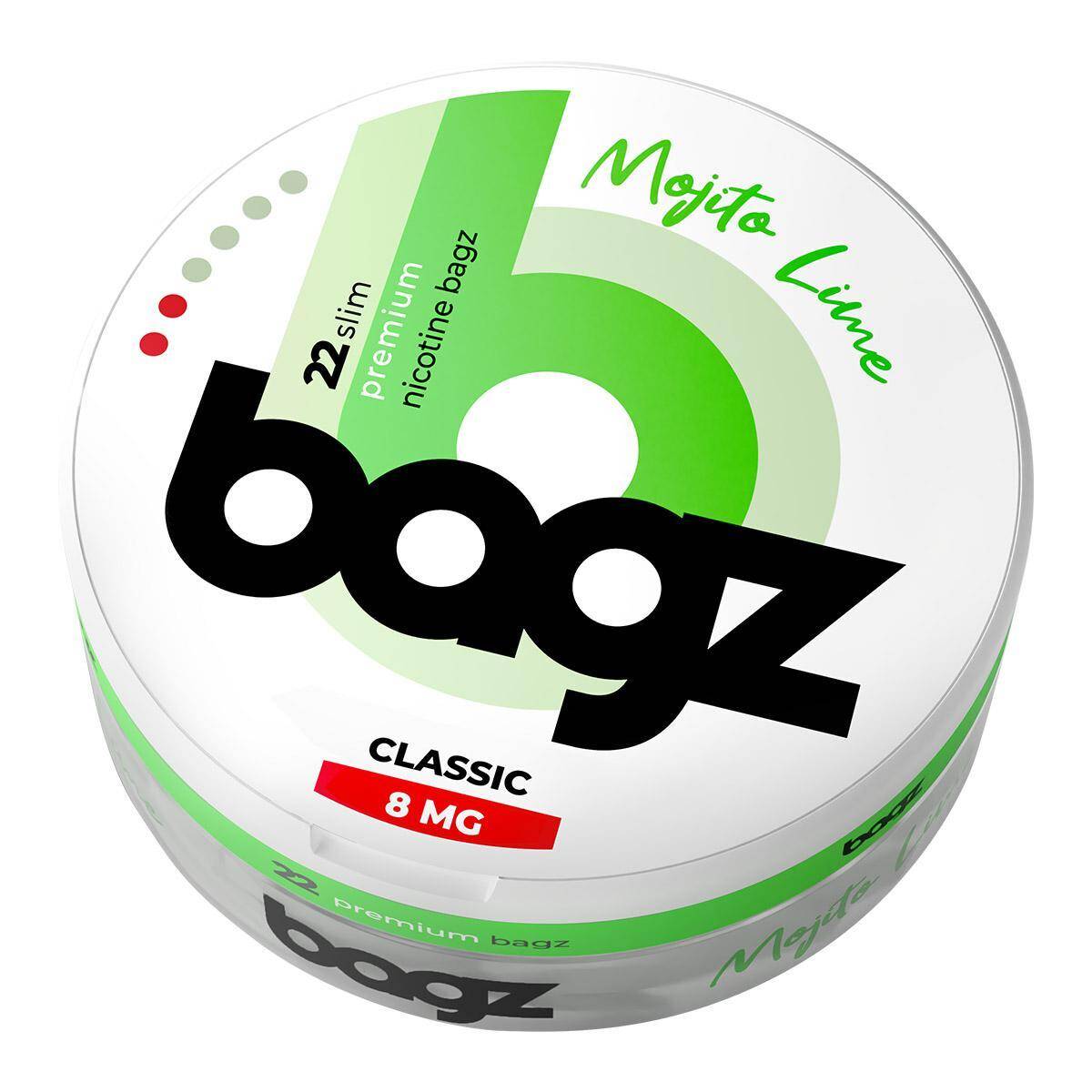 Nicotine Pouches BAGZ Mojito Lime 8mg