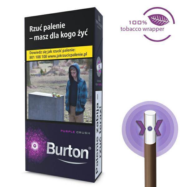 Cigarillos Burton Crush KS8 Purple/5,99zł