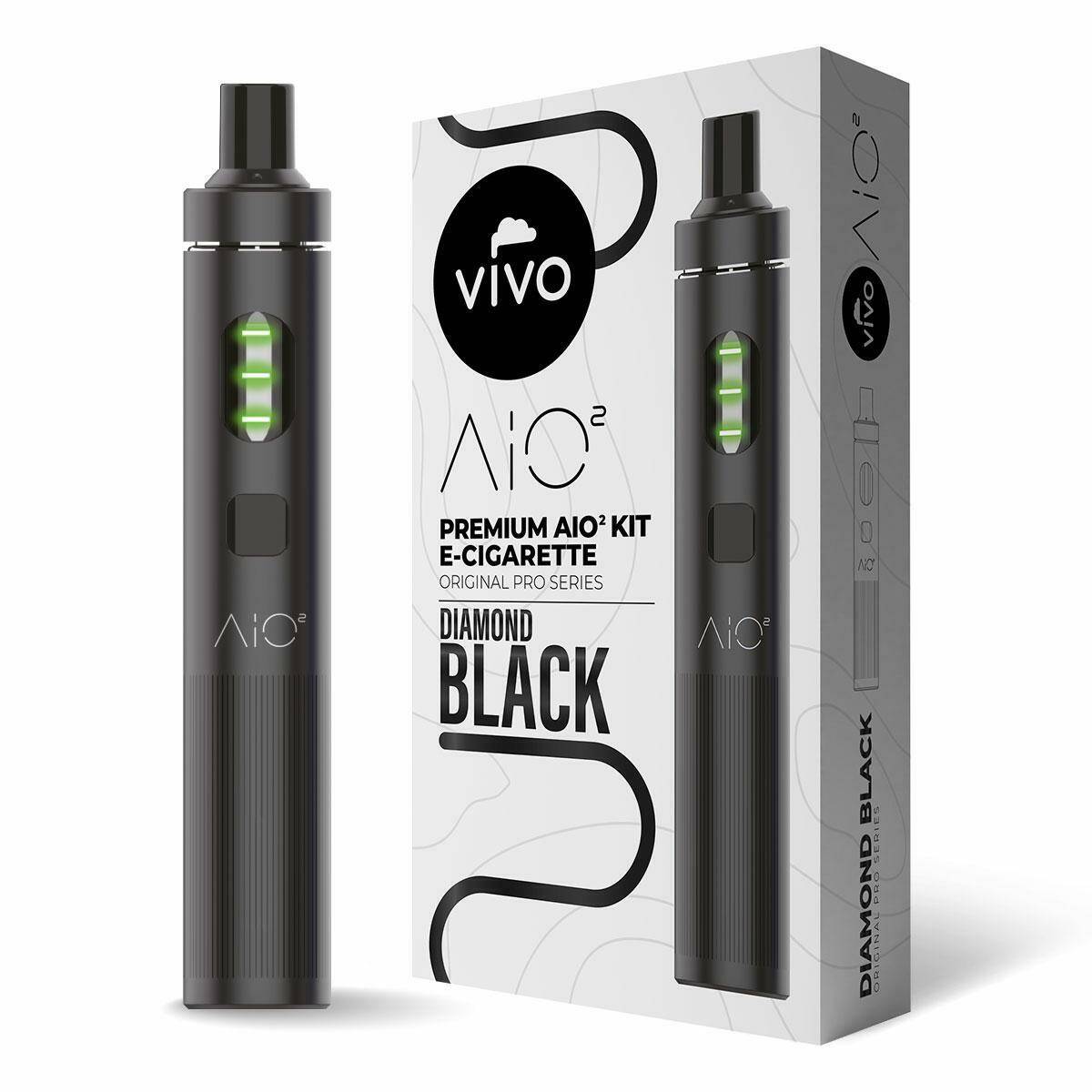 Disposable e-cigarette VIVO AIO2 - ALL IN ONE(Black)