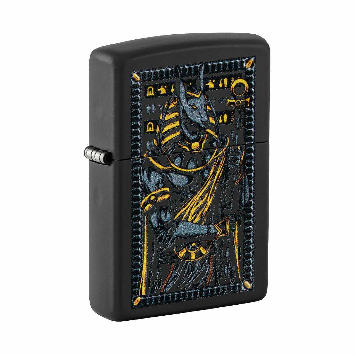 ZIPPO - MYTHOLOGICAL BLACK MATTE