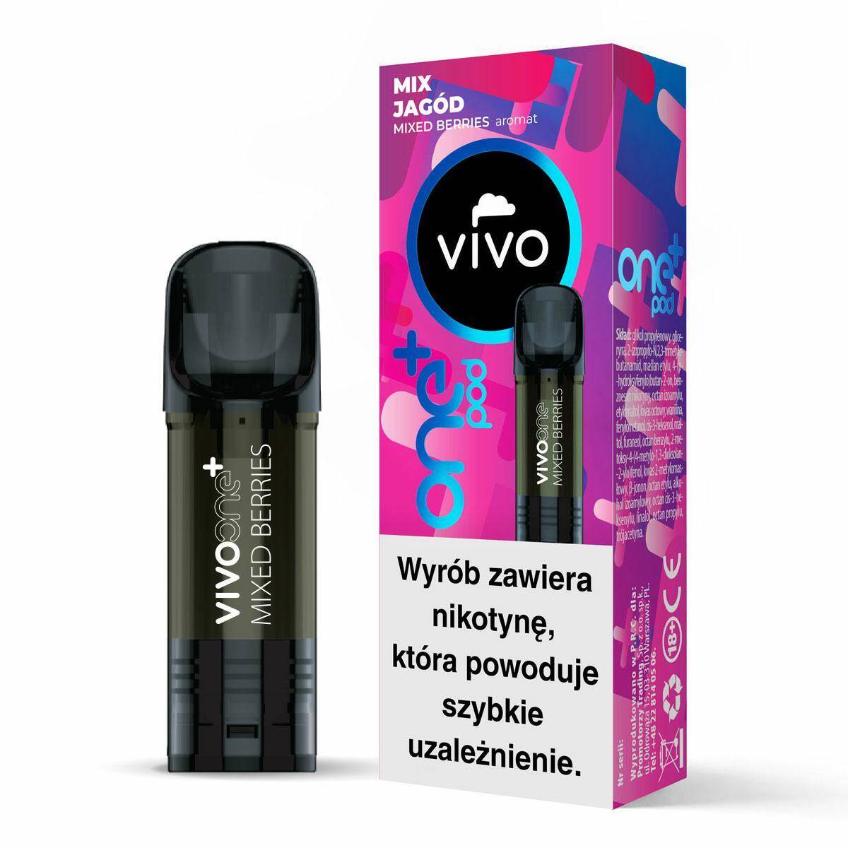 B25-VIVO ONE + POD - Mixed Berries 20mg (2ml)