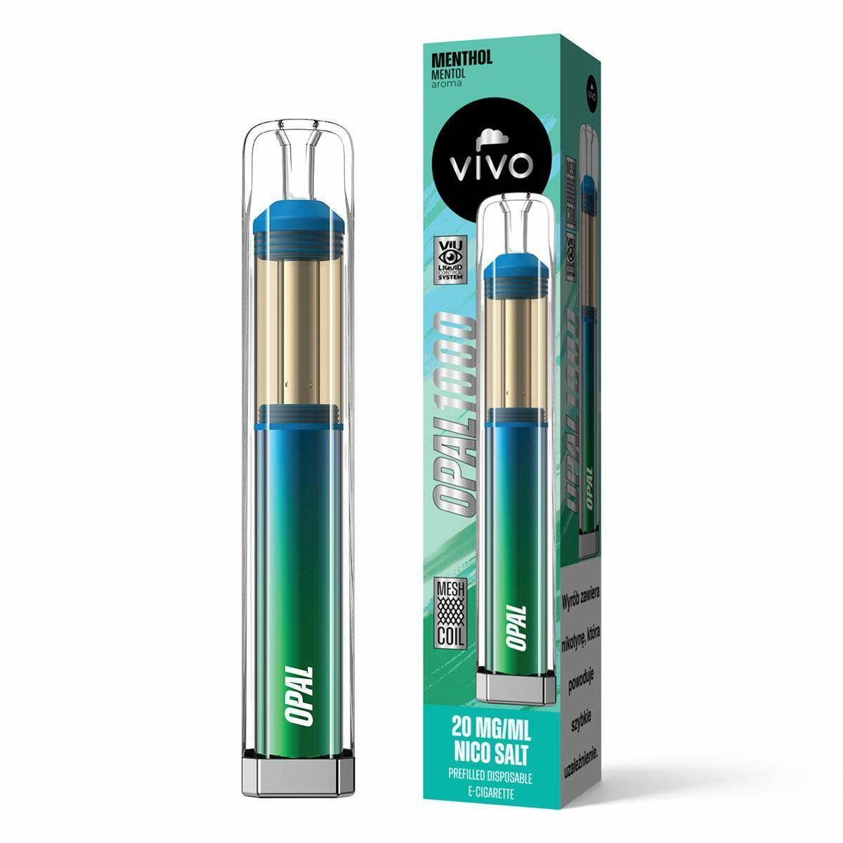 Disposable e-cigarette VIVO OPAL - Menthol 20mg