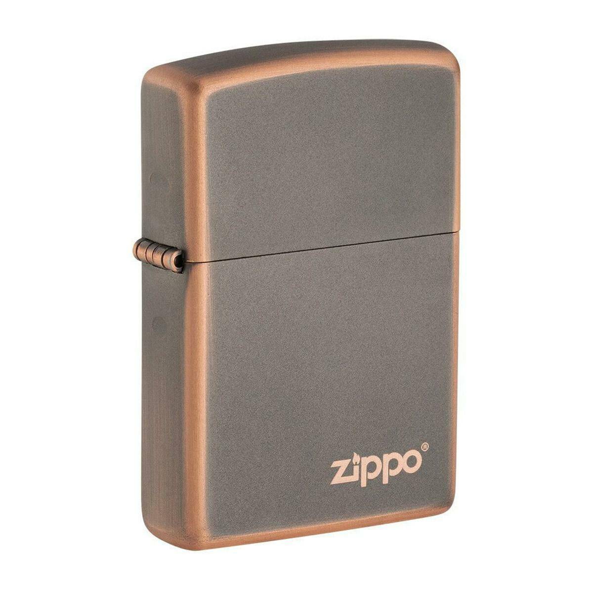 ZIPPO - RUSTIC BRONZE LOGO