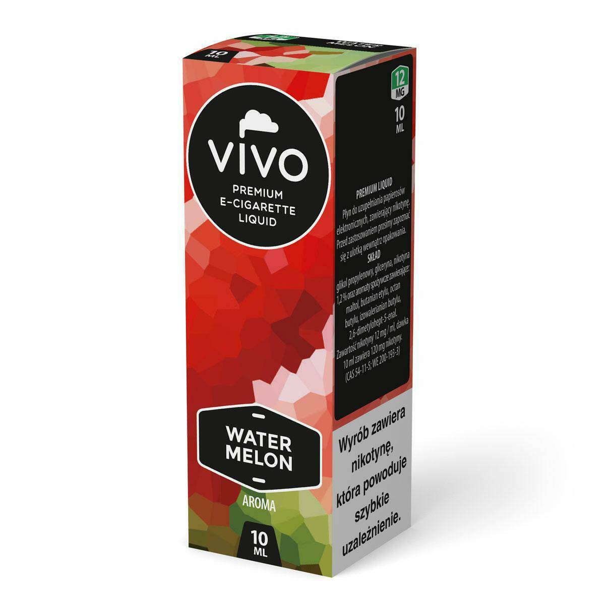 B25-E-liquid VIVO - Watermelon Ar. 12mg