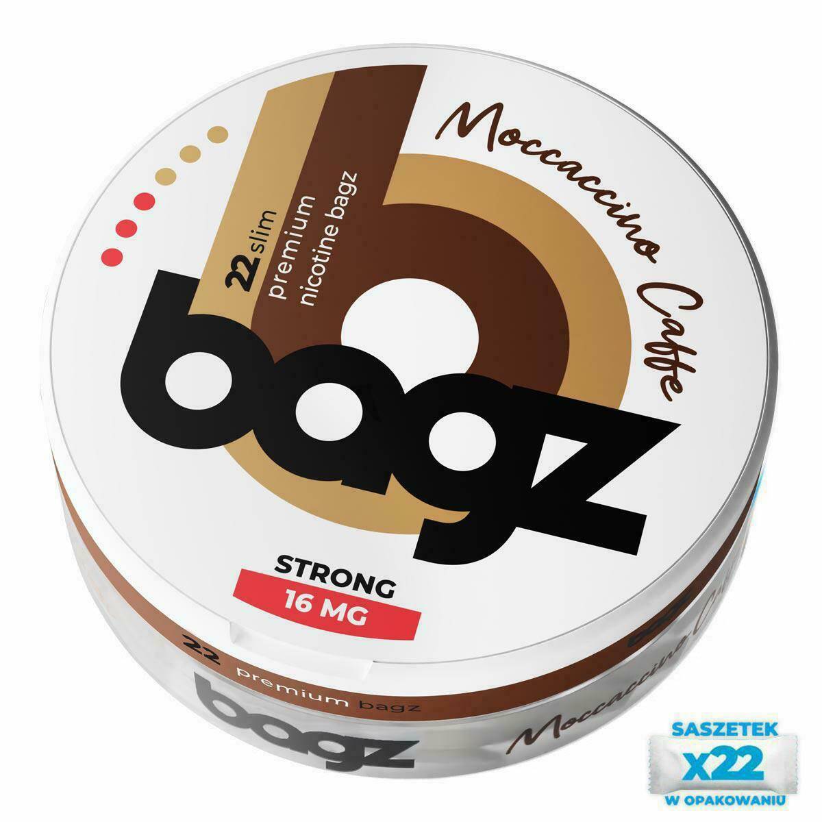 Nicotine Pouches BAGZ Moccaccino Caffe 16mg