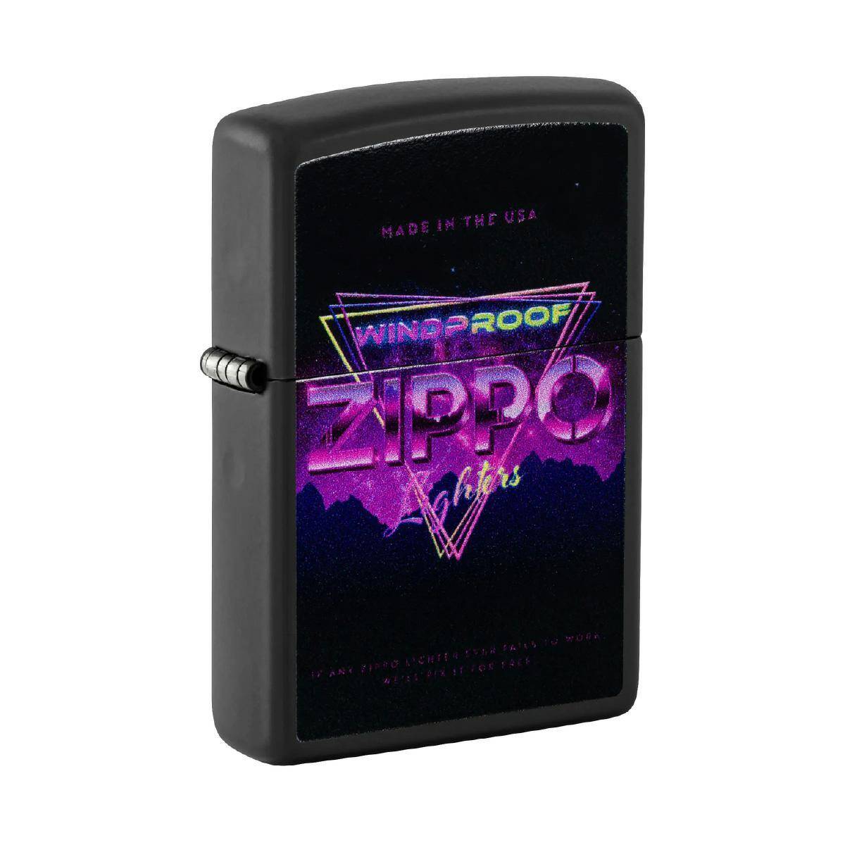 ZIPPO - ZIPPO TRIANGLE BLACK MATTE