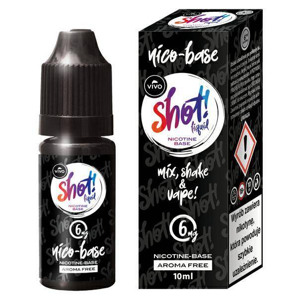 B25-E-liquid VIVO Shot - NicoBase 6mg