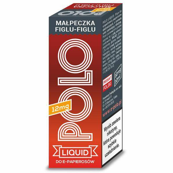 E-liquid POLO - Małpka Figlu Figlu 12mg (10ml)